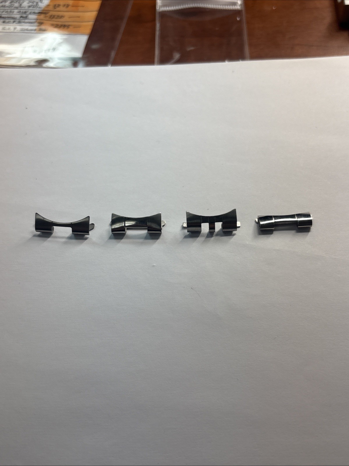 Rolex 36mm End Cap Do Bracelet (**all Diffrent**) As Is