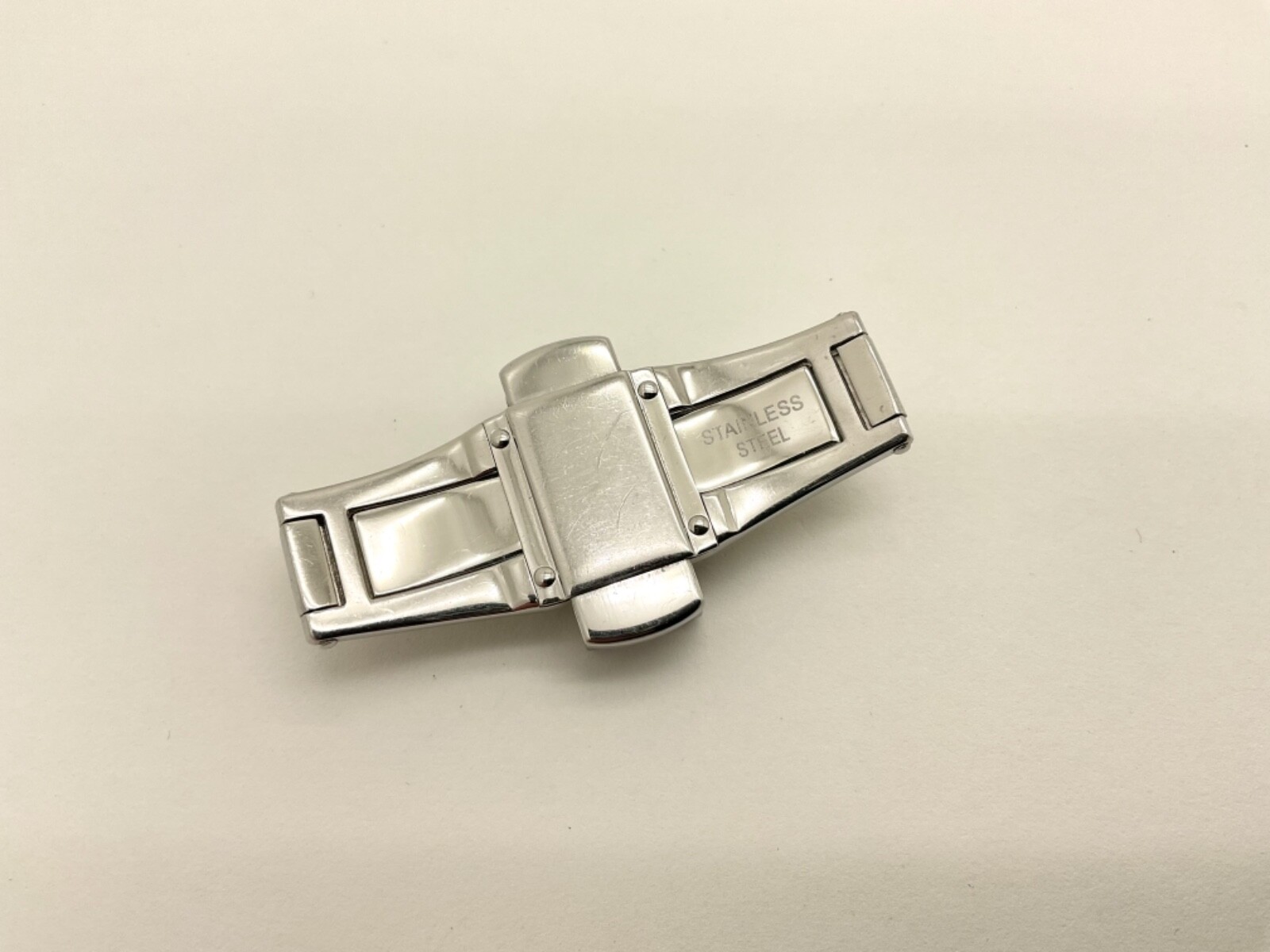 Bulova clasp 28B72 stainless steel 19mm