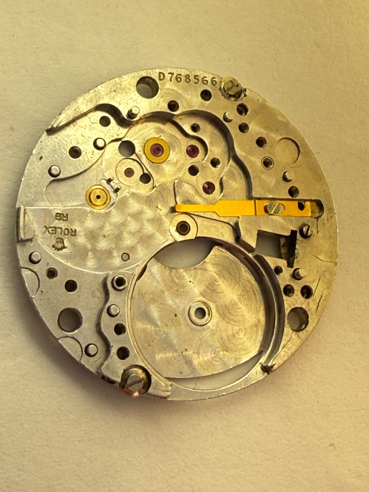 Genuine Rolex 1570 1530 1555 1556 Caliber Main Plate for Watch Movement perfect