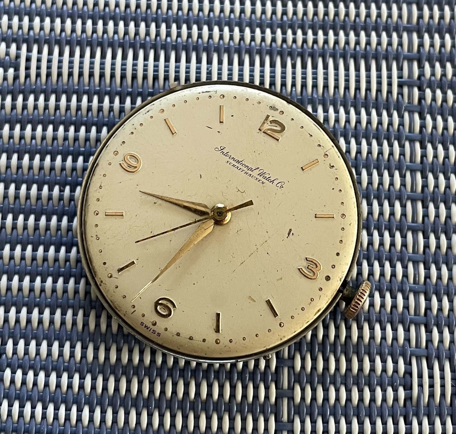 Vintage IWC Schaffhausen Cal. C 89 Swiss Wrist Watch Movement