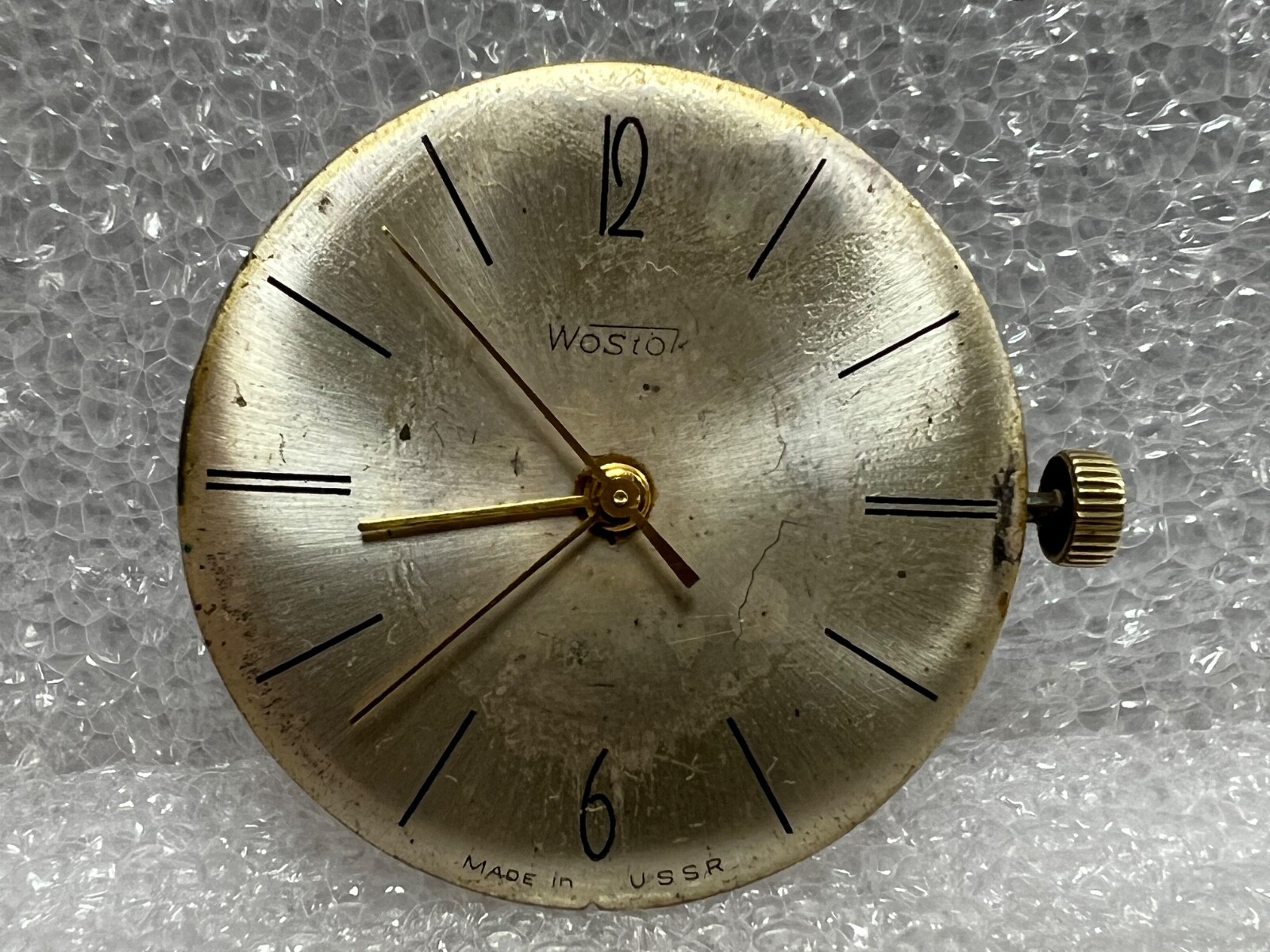 Watch movement USSR Wostok 2209 cal. plus Dial. For parts .