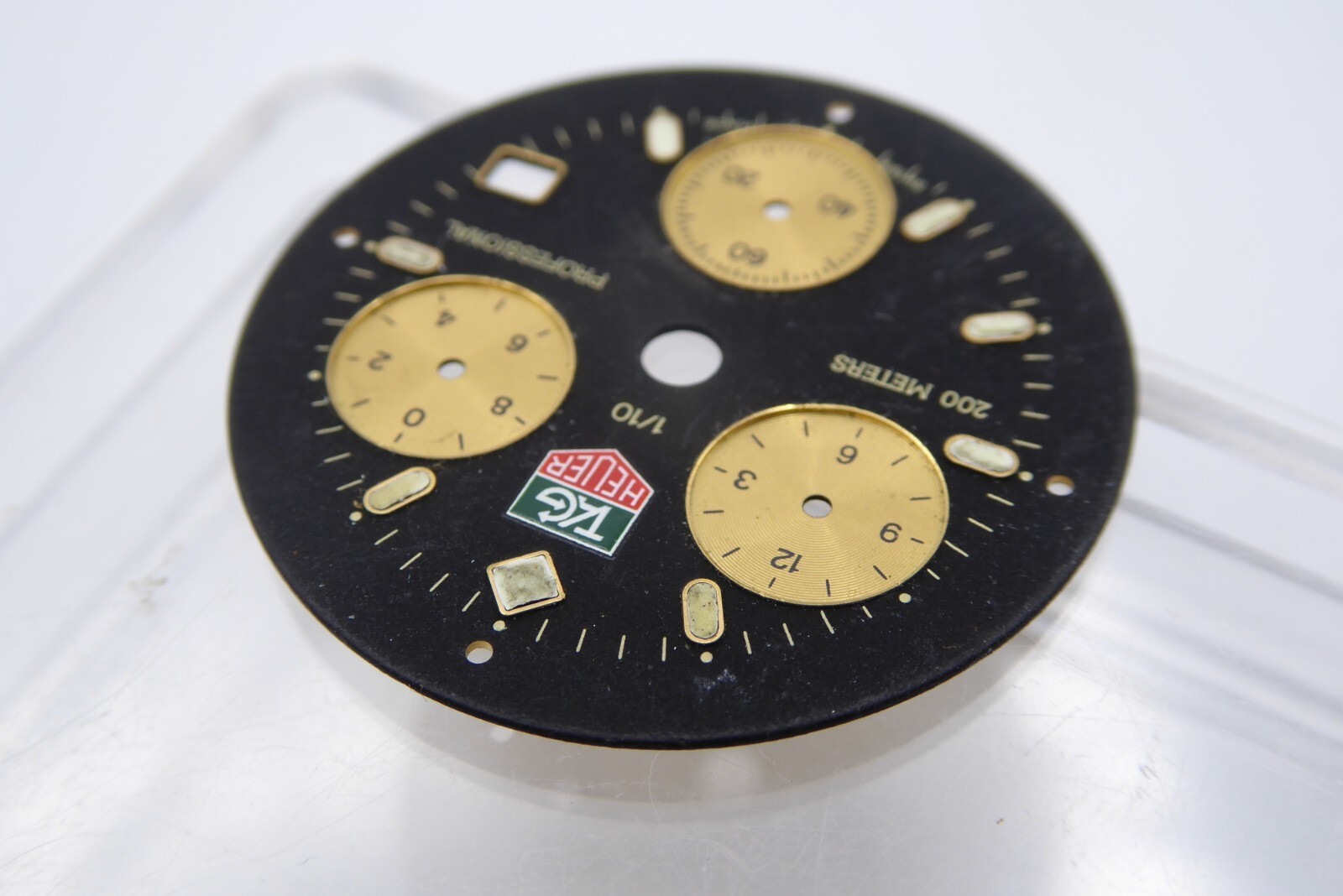 Tag Heuer Professional 200m chrono dial