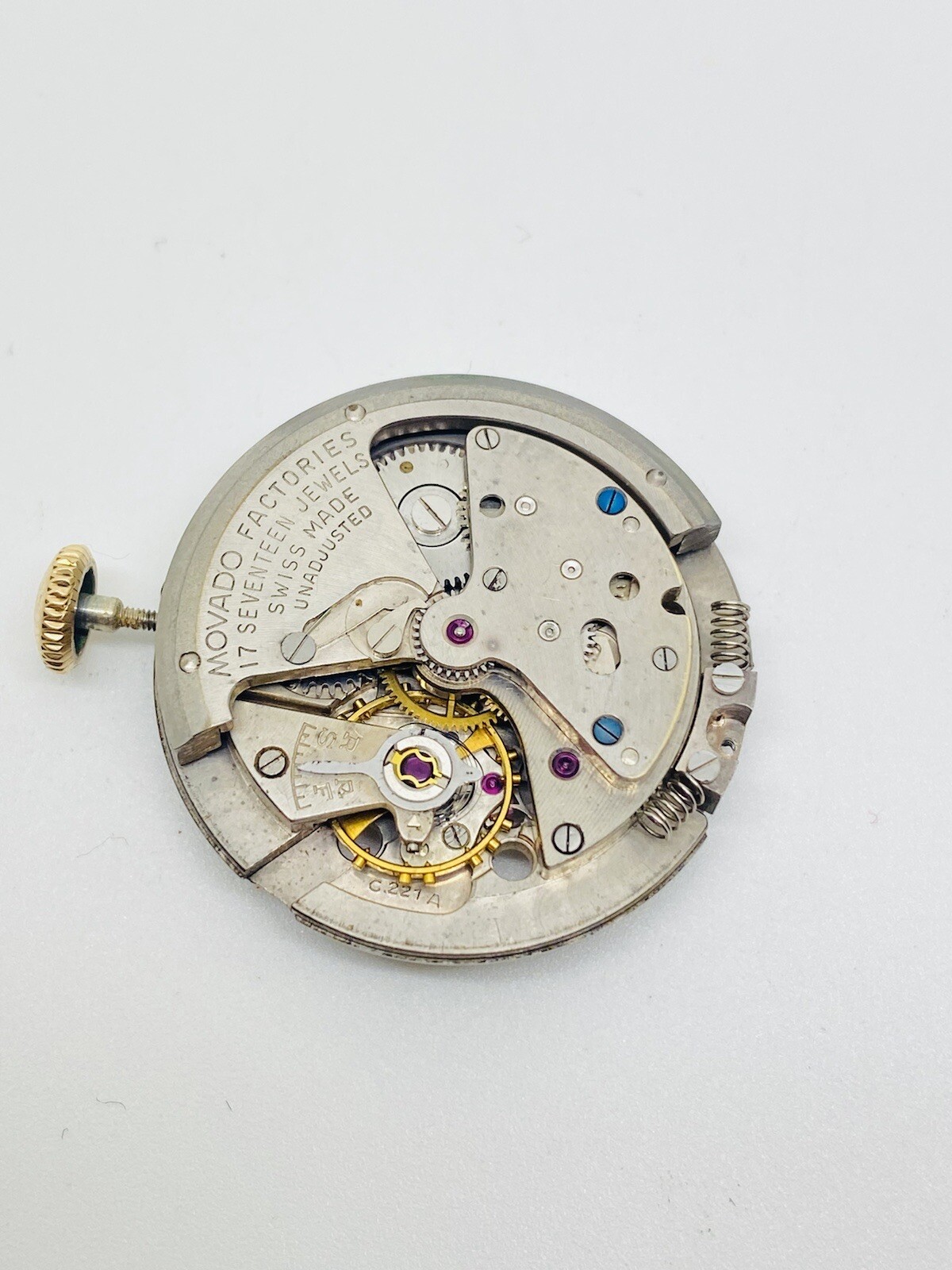 Vintage Movado Automatic Movement 2073 Movement For Spares/Repairs Or For Parts