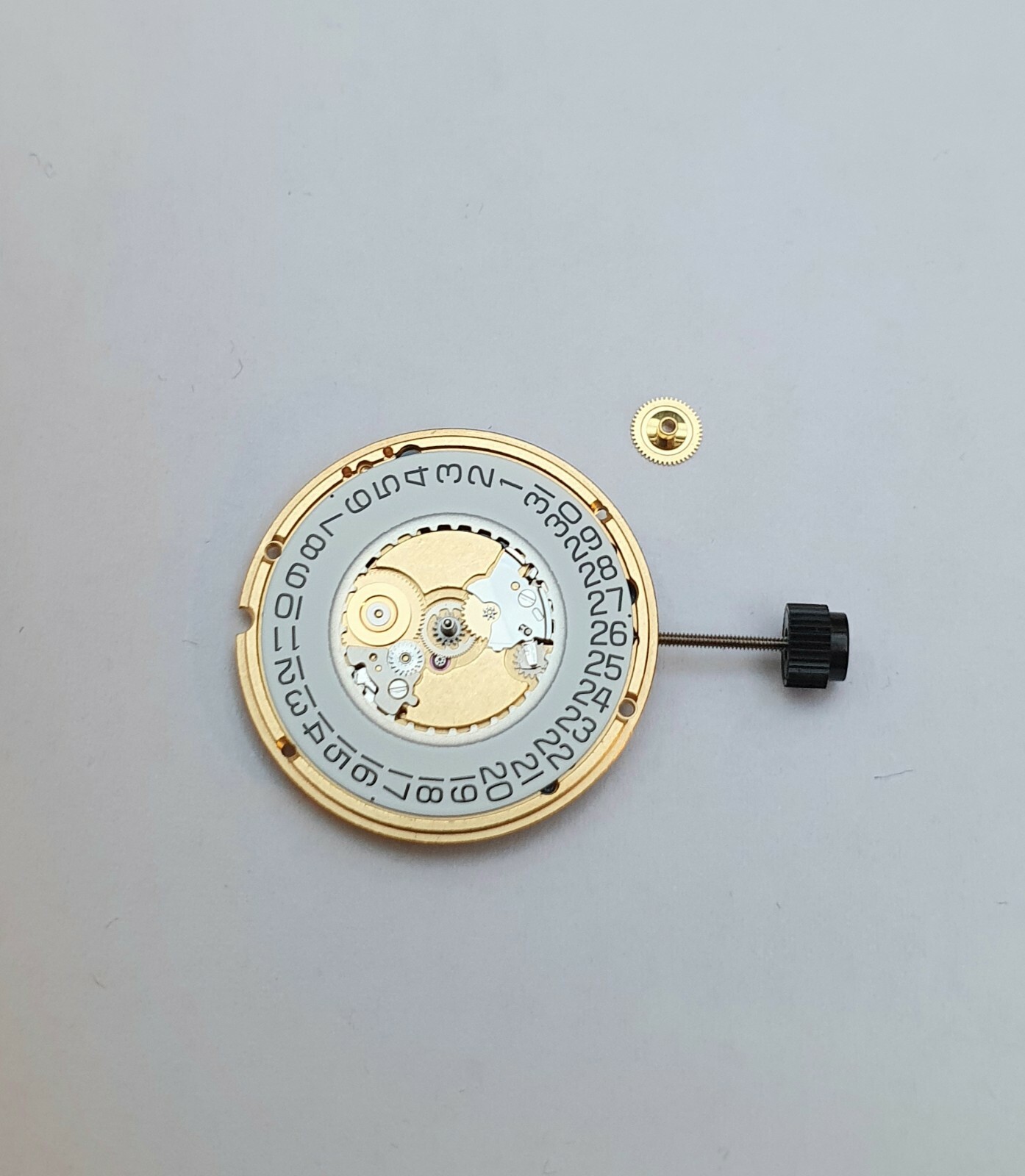 Eta 955.412 / 955.414 Quartz Swiss Watch Movement Date @ 3 & Hour Wheel 3 Hand