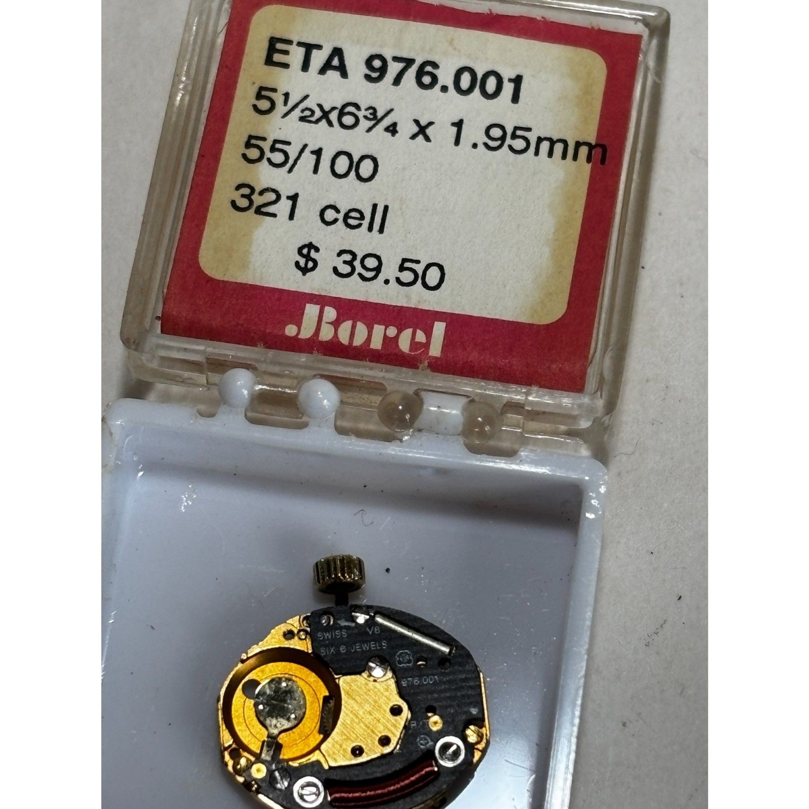 Lot of ETA, Ebauche, Omega, Miyota quartz watch movements, for parts/repair