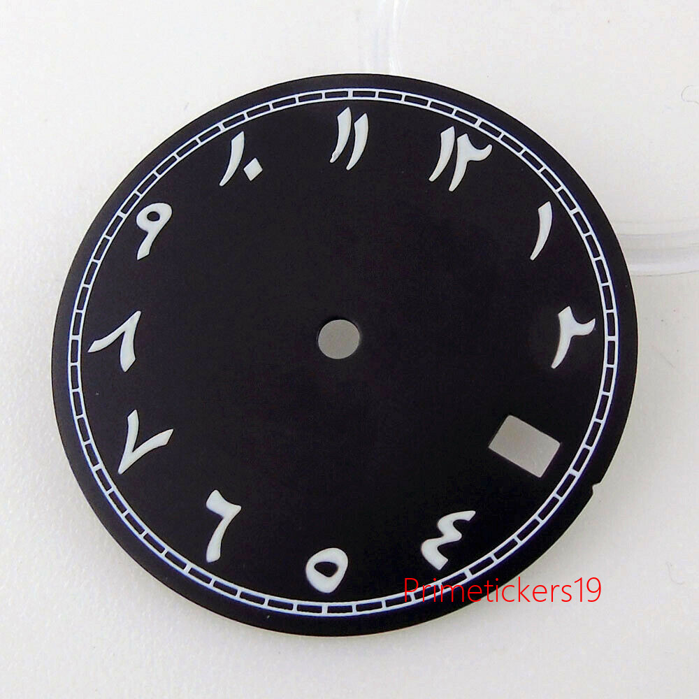 Bliger 29mm Purple/Pink/Blue/Green/Black Watch Dial Green Lume Fit NH35A NH36A