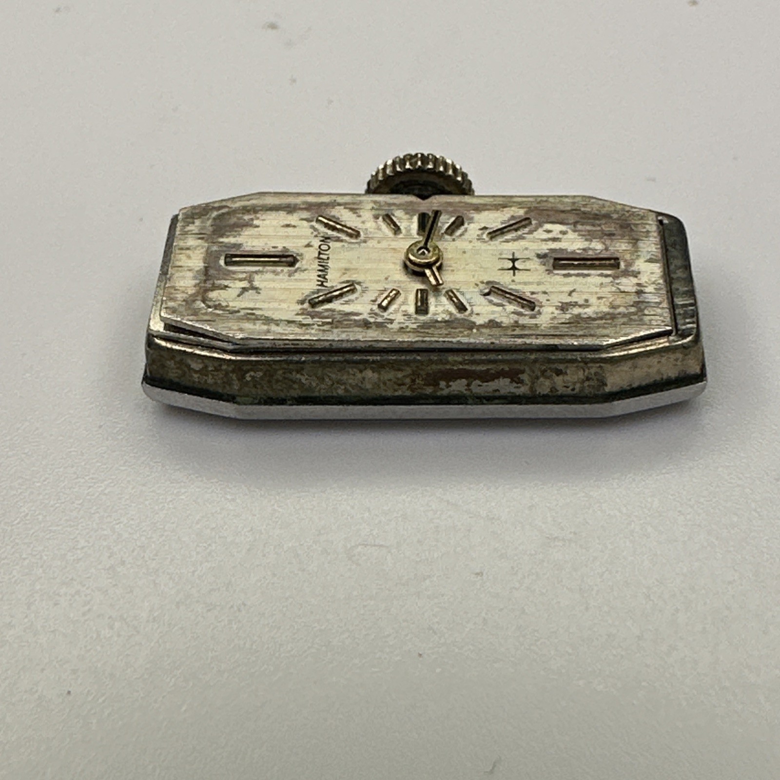 VINTAGE LADIES HAMILTON WRIST WATCH MOVEMENT, CAL. 609, 17 JEWEL