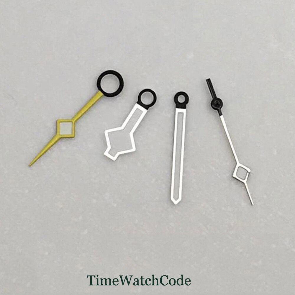 GMT Watch Hands Fit for NH34 NH35 NH36 Movement Green Luminous Accessories