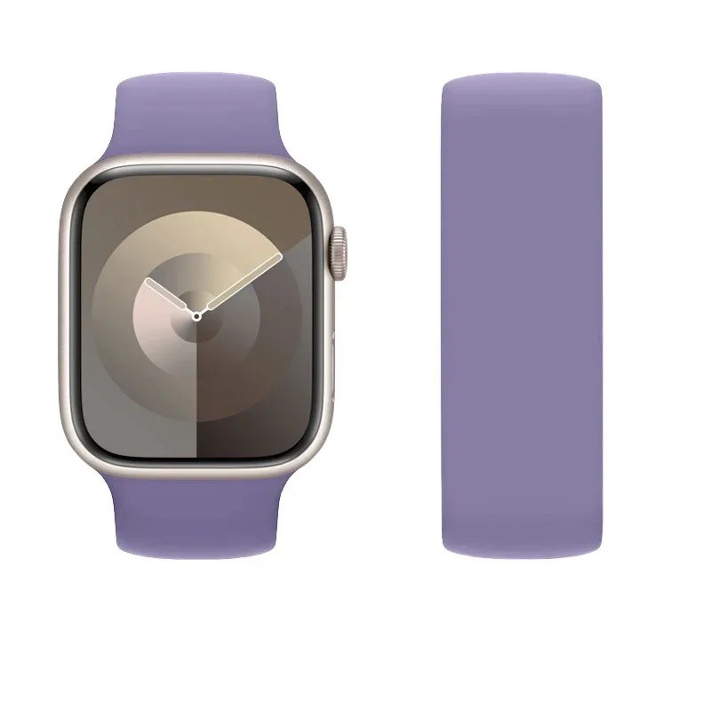 Solo Loop for apple watch band 44mm 40mm 45mm 41mm 49mm 46mm 42mm bracelet.
