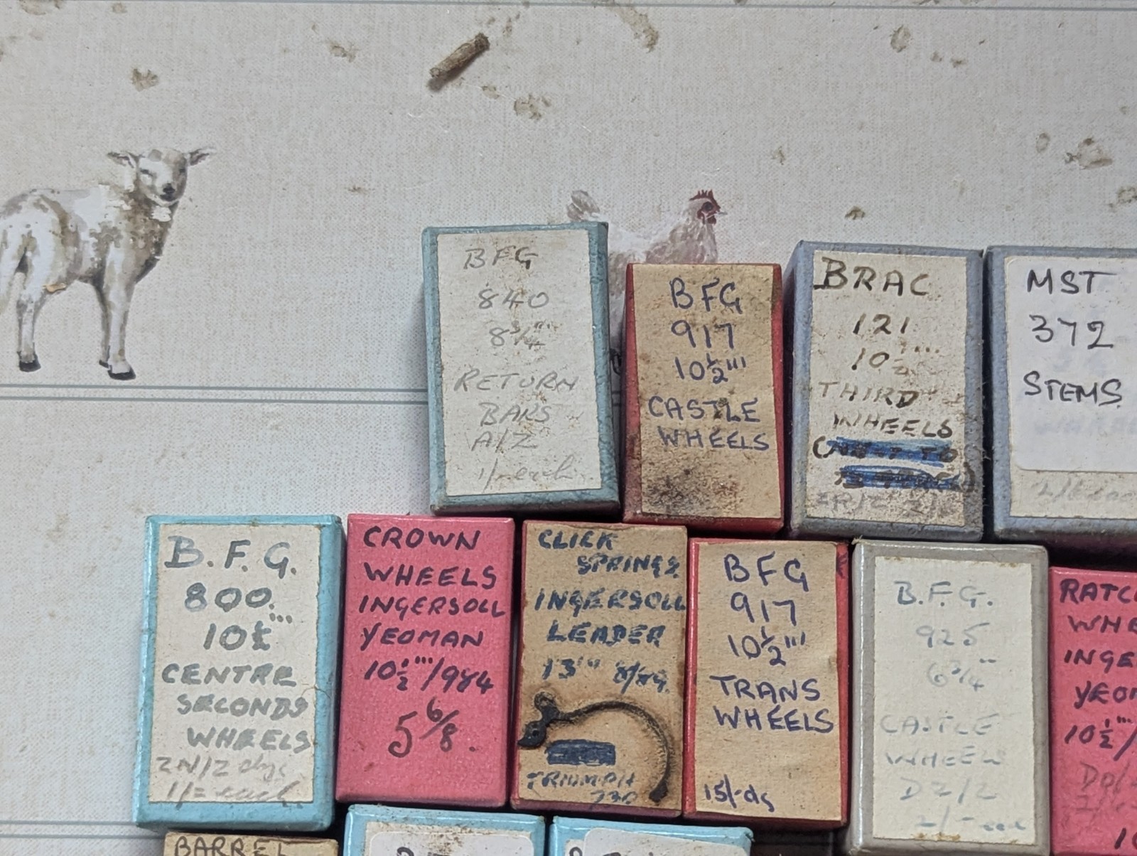 Watch Parts, New Old Stock in Boxes, Various Makes / Cals, BFG, Brac etc #R602