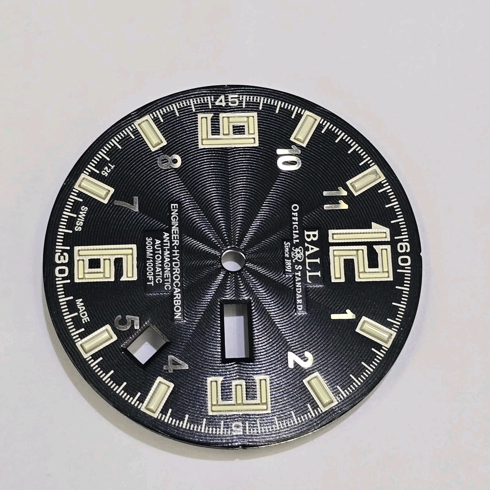 BALL HYDROCARBON ENGINEER DM1036A MAD COW BLACK DIAL 31 MM (NOS & GENUINE)