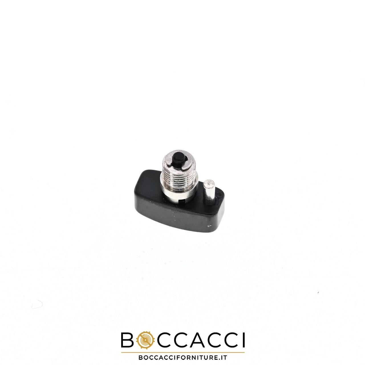 GENERIC Compatible Black Steel Button for Tag-Heuer 6.5×3.0 (NEW)