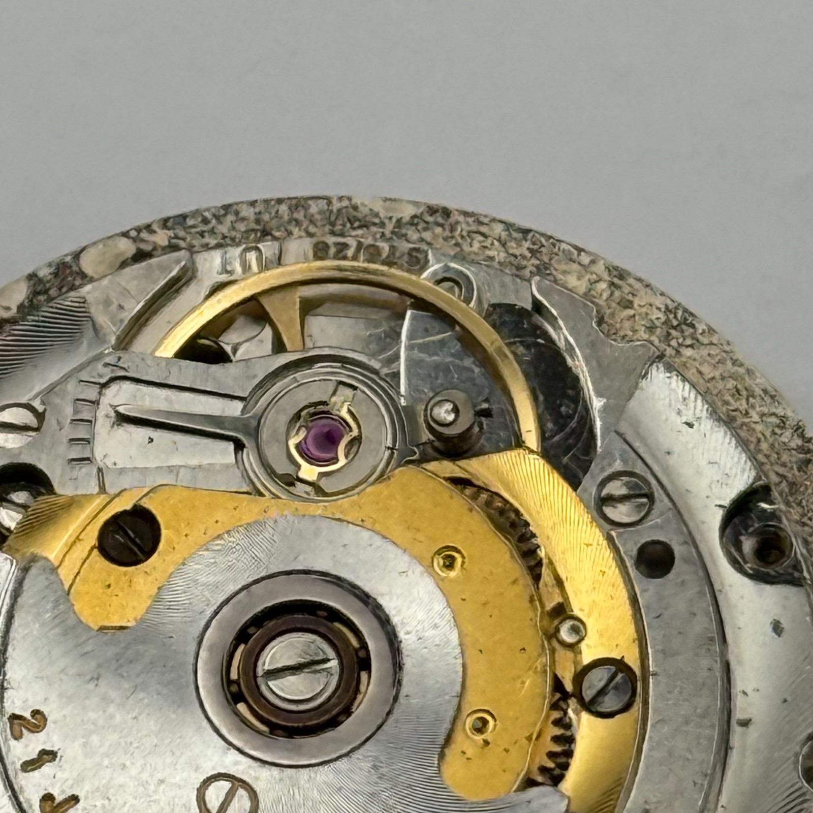MSR S76-28 Watch Movement Garrard Automatic Vintage Swiss Parts Repair 25.9mm