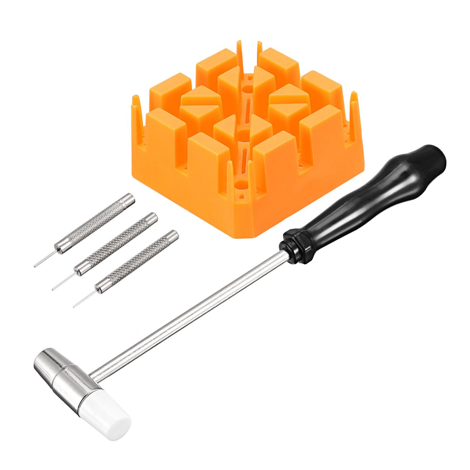 Watch Strap Connection Pin Removal Set 0.7/0.8/0.9mm Orange