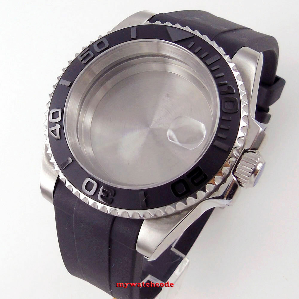 20ATM 40mm Sapphire Glass Watch Case Fit NH35 NH36 ETA 2824 Movement MOD Part