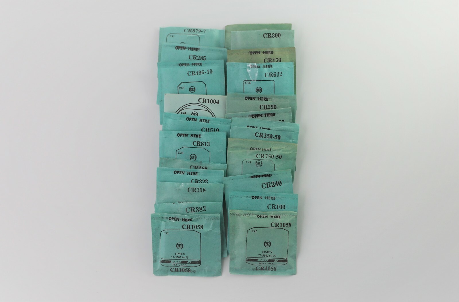 Germanow-Simon (GS) Wrist Watch Crystals- Series CR (25+ variations)
