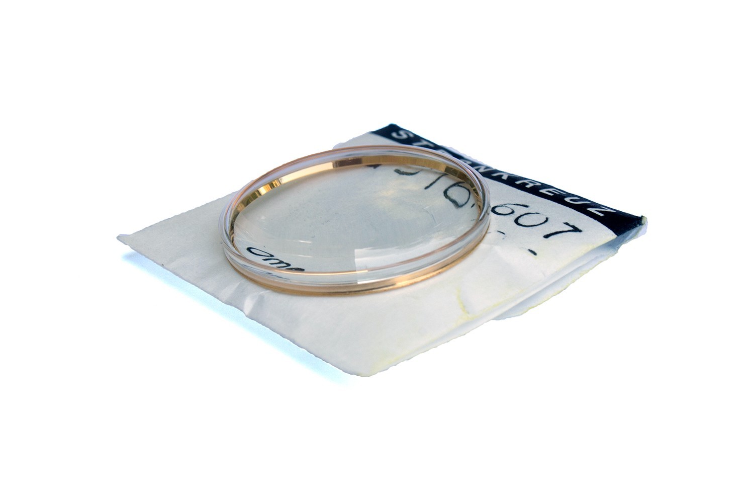 Plexi Plastic Crystal w/ Ring for Omega Seamaster, Seamaster Deville 5072