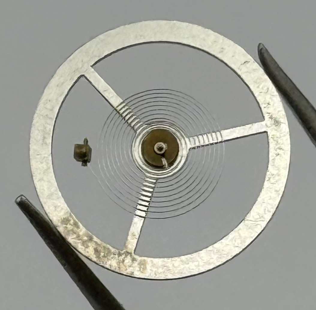 BFG 582 Balance Wheel Complete And Spring 13½’’’ 1782 Watch Movement Parts NOS