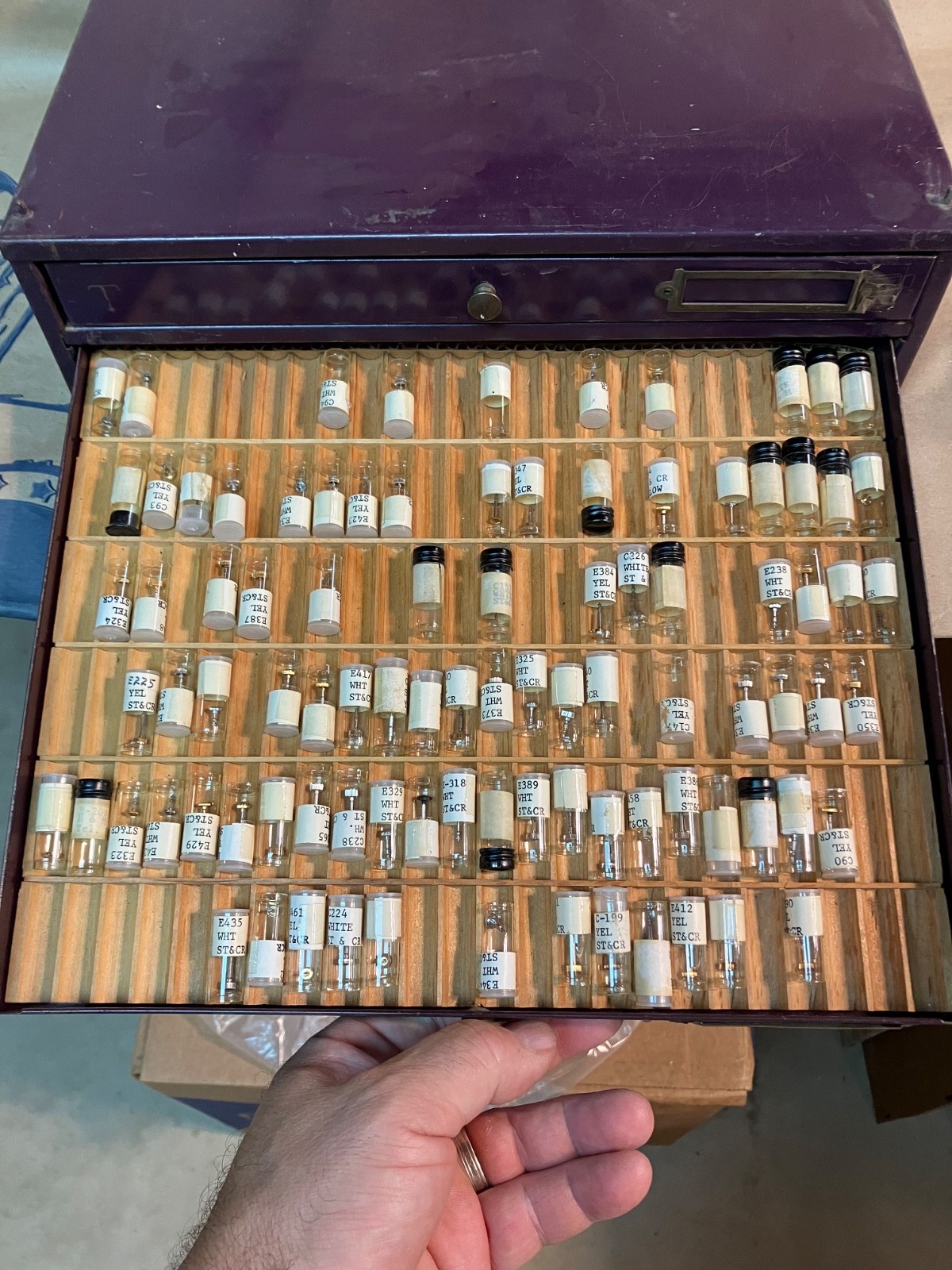 Vintage Watch stem and crown repair kit / 200 parts