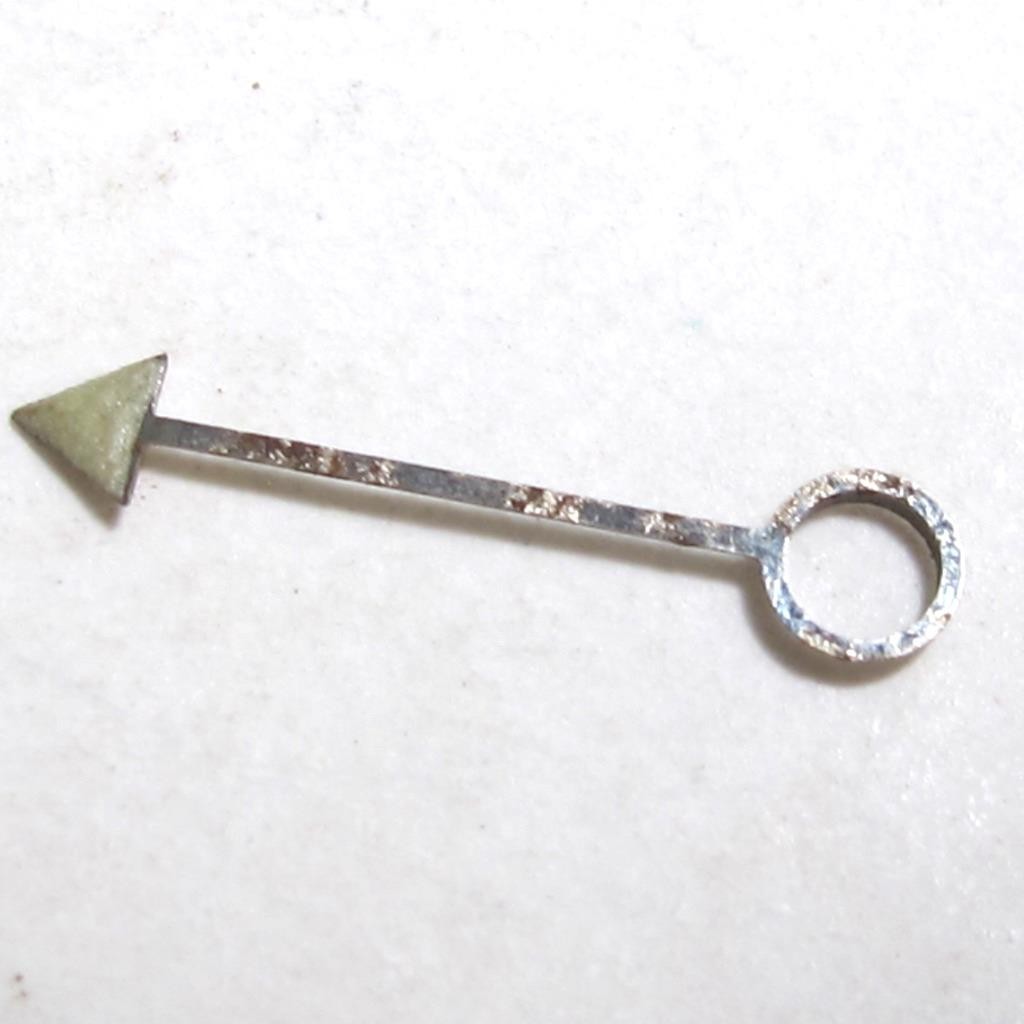 ACCUTRON 214 HN 24 Hour HAND Part 133 – Silver – RUSTY