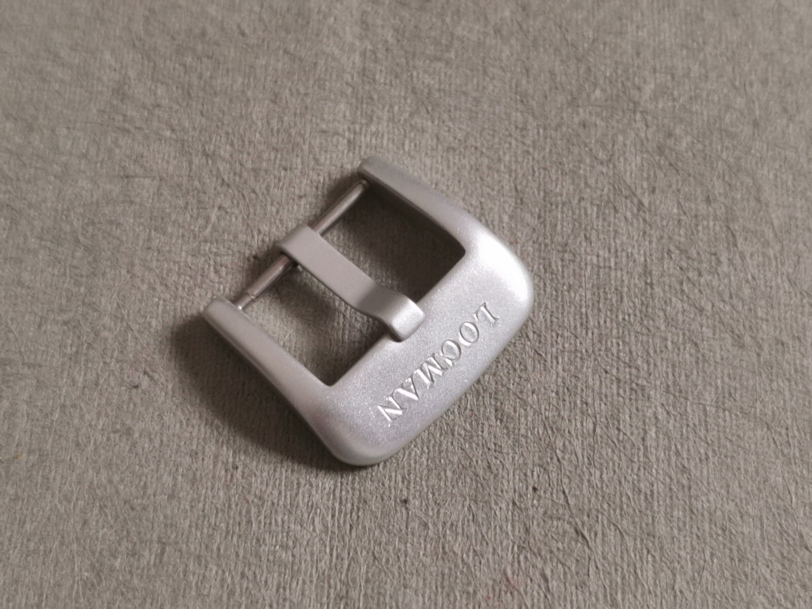Locman vintage maxi aluminum buckle mm 20 newoldstock condition