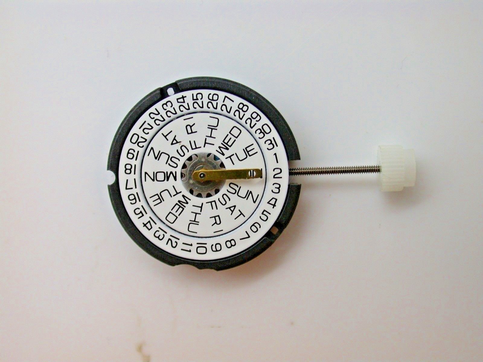 ETA MOVEMENT 803.124 DATE AT 3 BRAND NEW COMES TESTED WITH BATTERY NEW
