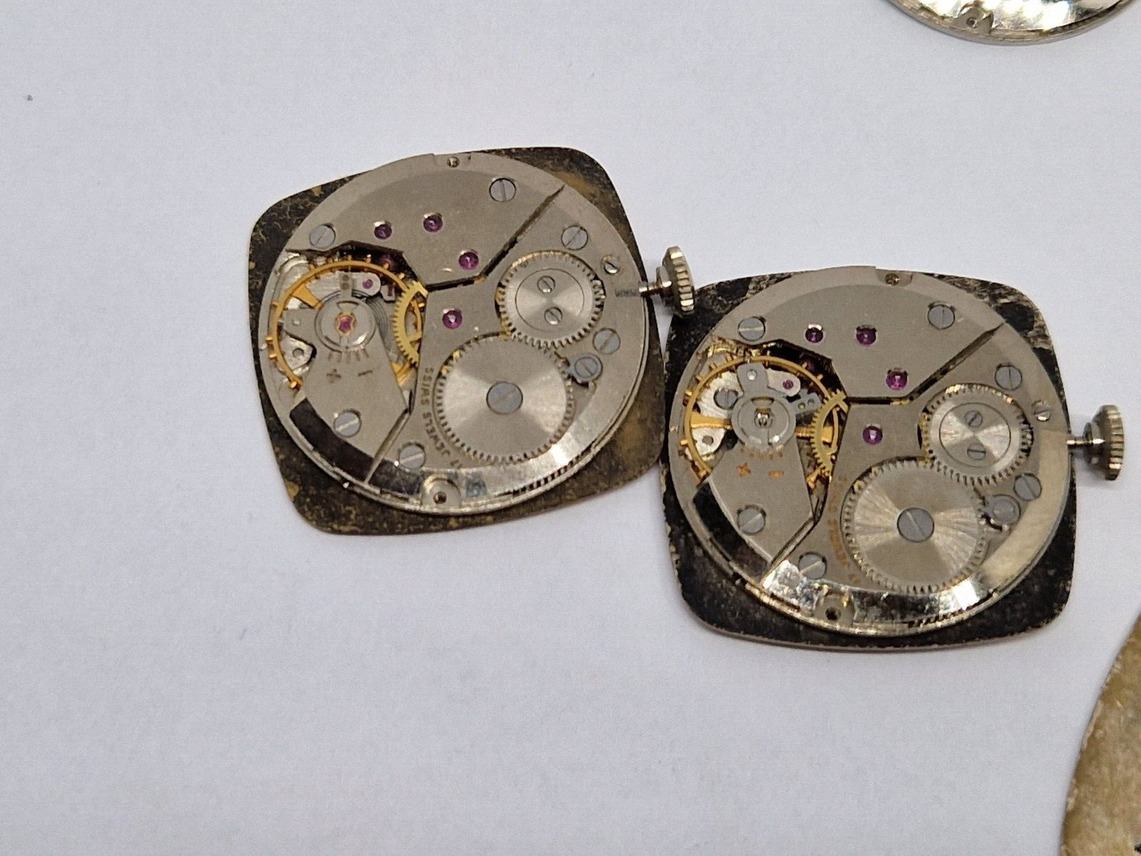Beuche- Girod Peseux Cal 7001 watch movements and berkeley Dials