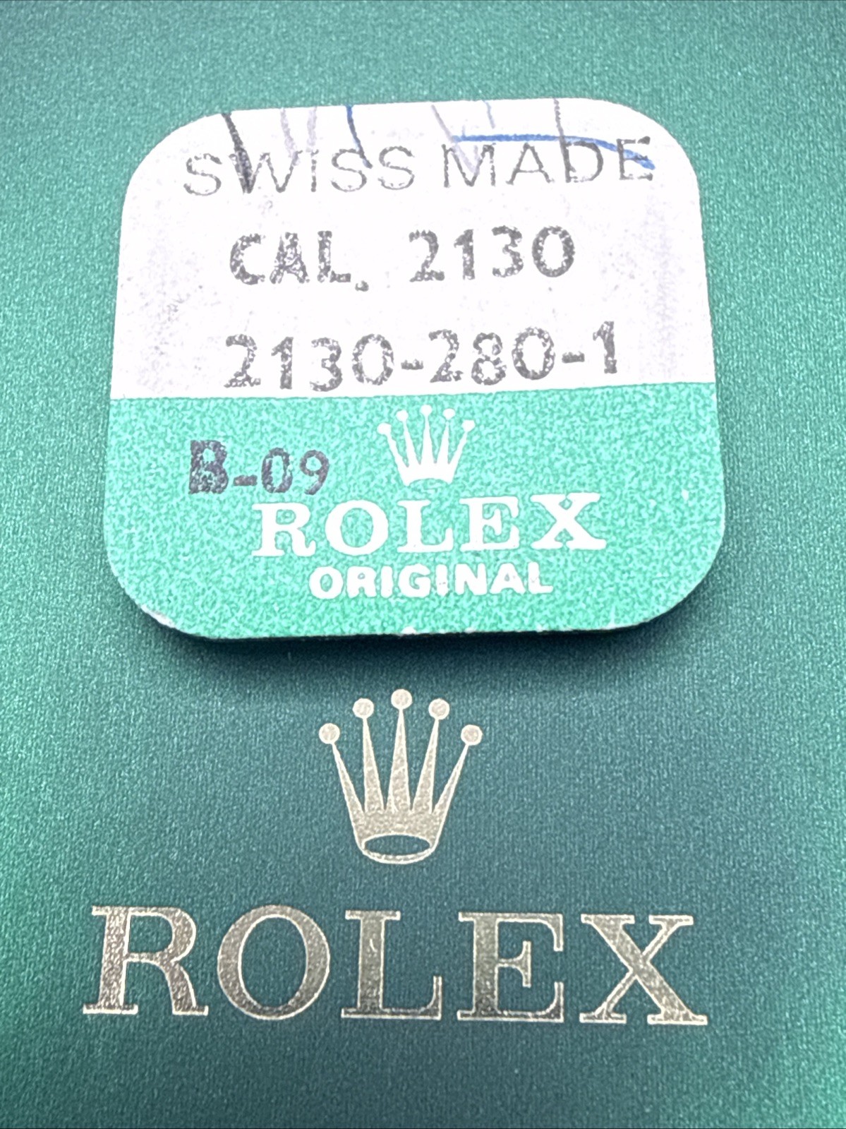 Genuine Rolex 2130 280-1 Hour Wheel Ht. 1.00 mm Watch Part NOS