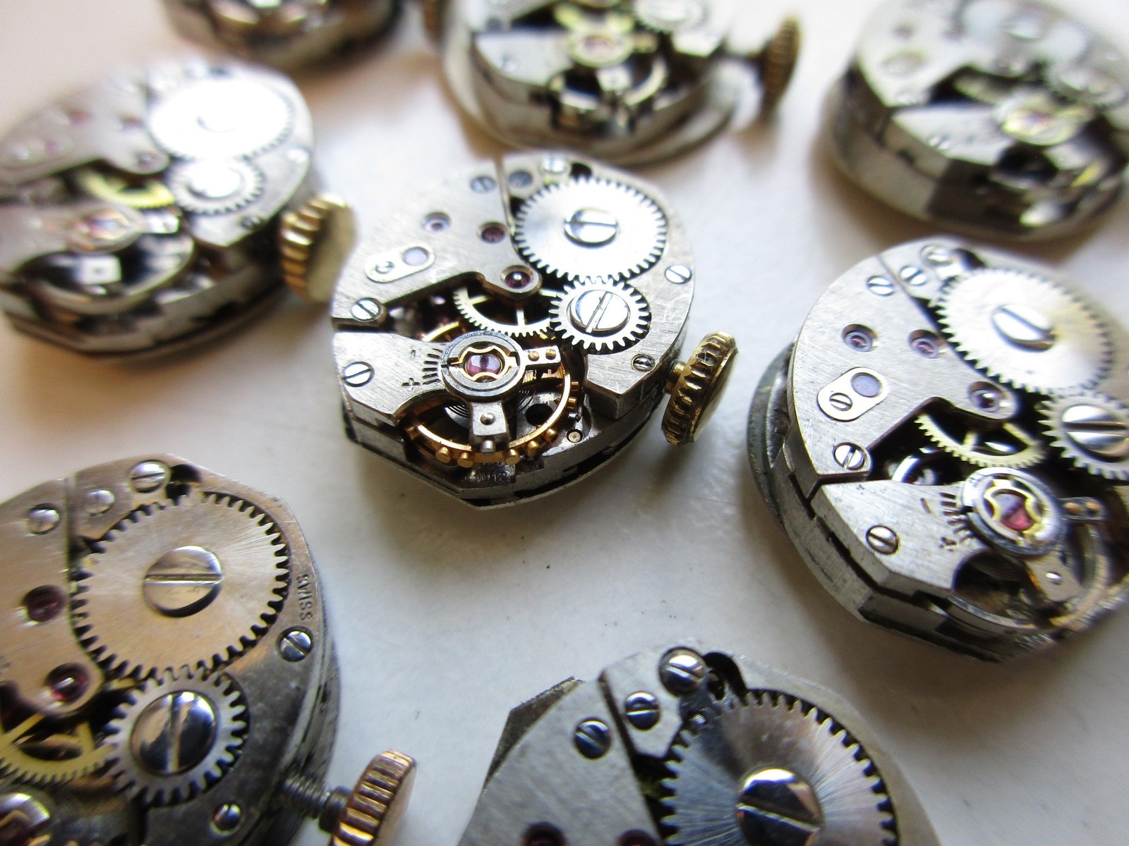 AS A. Schild cal. 1012 Swiss vintage watch movements (10 pcs) – running
