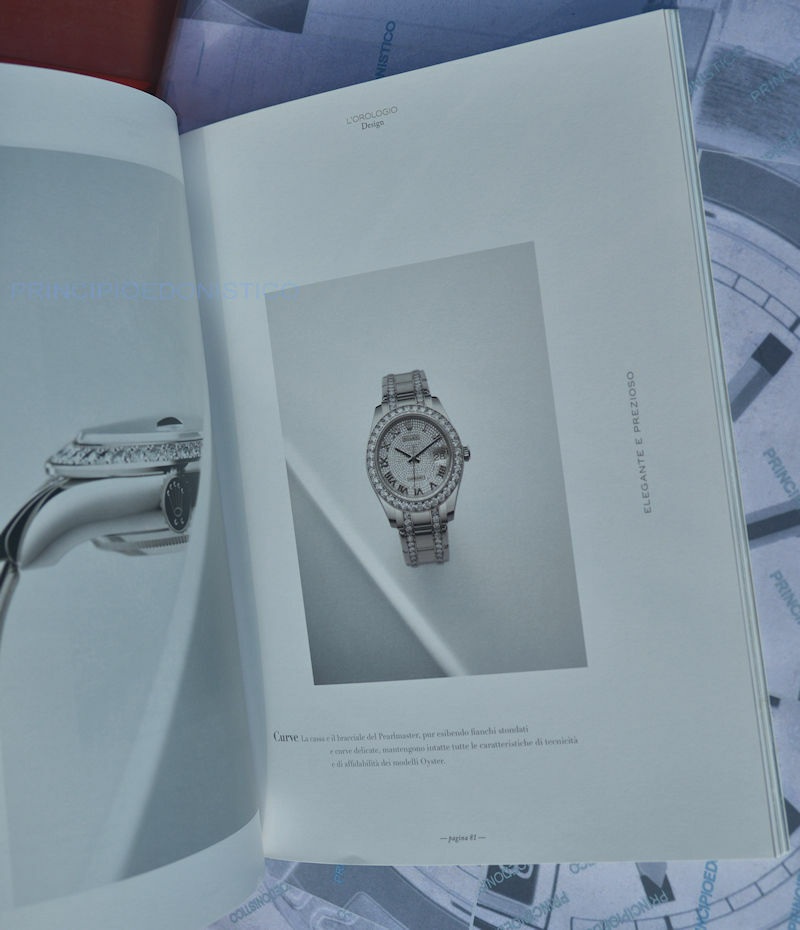 Rolex Magazine Number Seven 7 in Italian with Special on Datejust Women