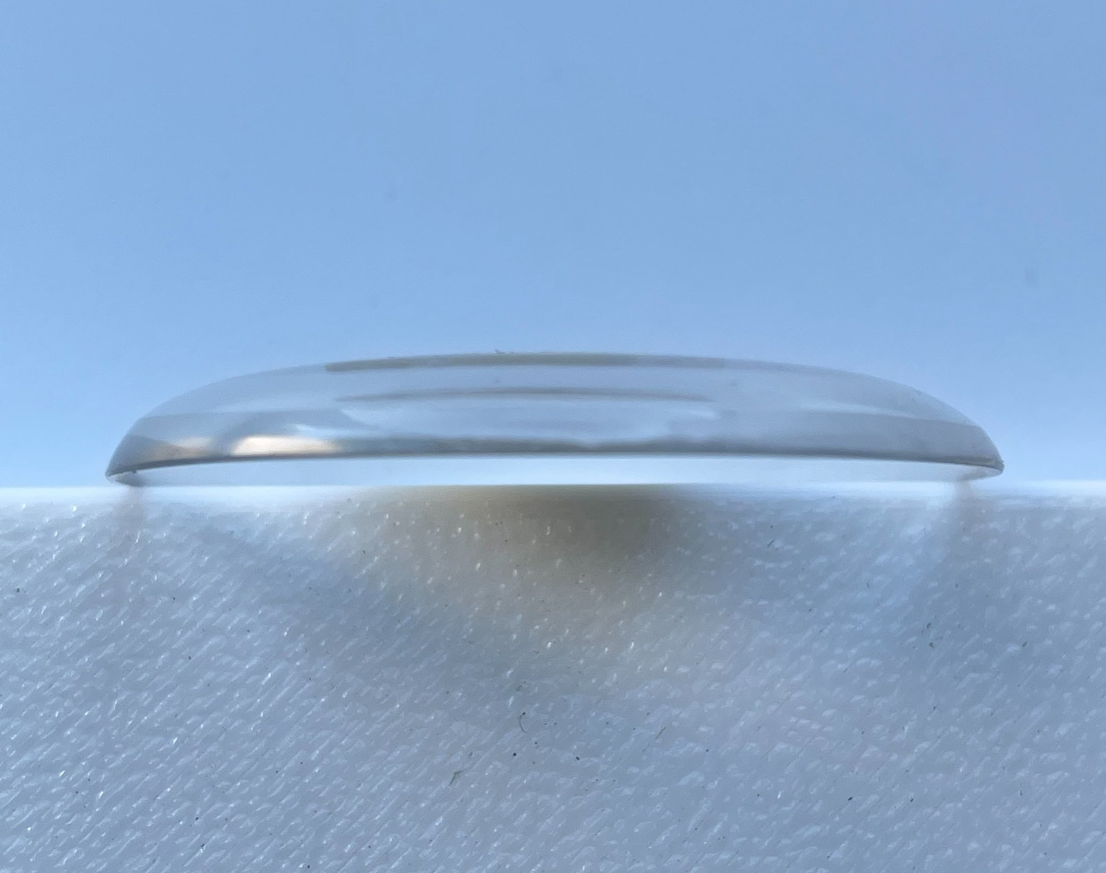 VTF NOS 11 3/4 36.7mm Round Domed Acrylic Watch Crystal Replacement Part Vintage