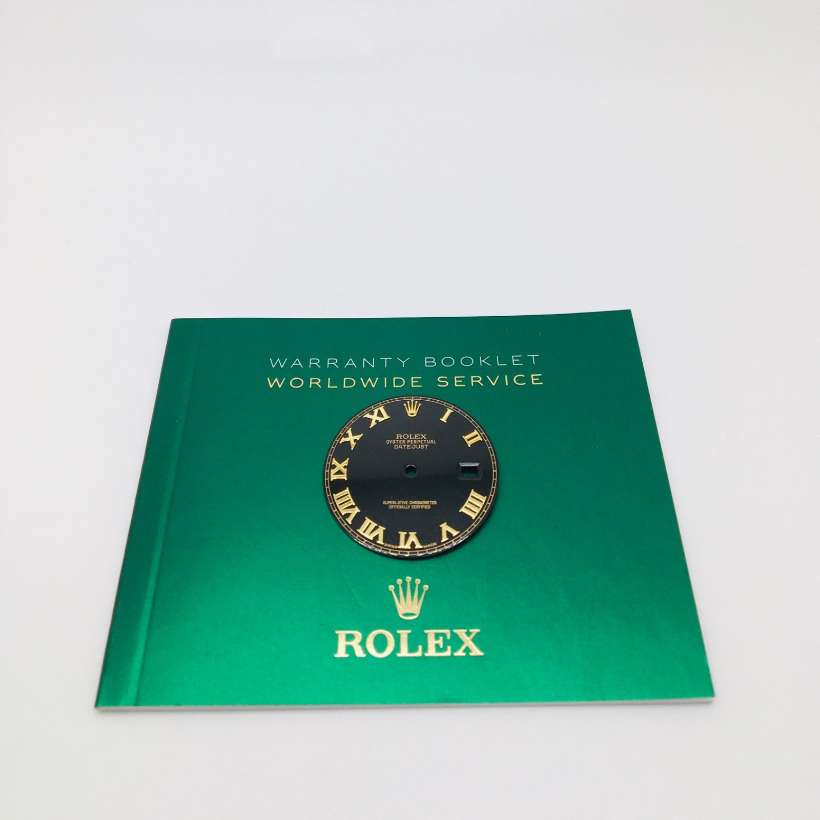 Rolex DateJust II 41mm Two-Tone 18k Gold Roman Numeral Black Dial -Ref# 116333