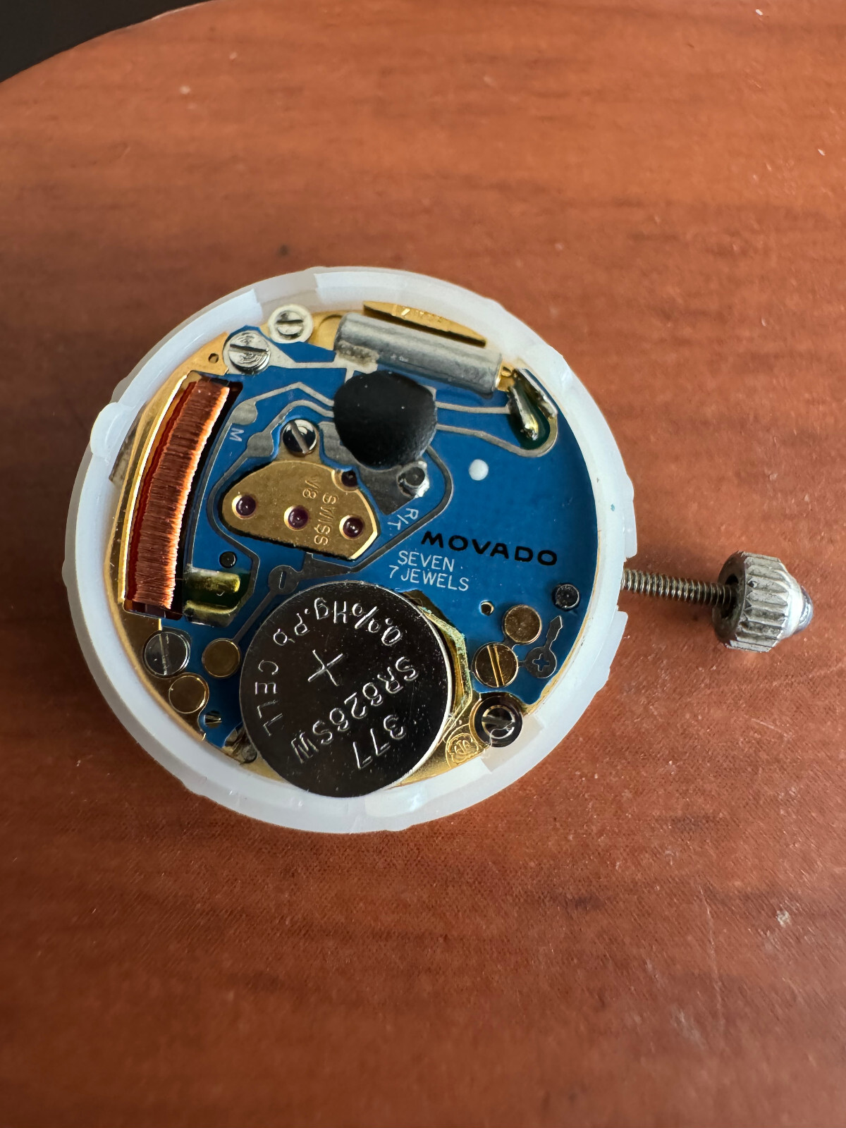 LADIES MOVADO SPORT QUARTZ WRIST WATCH MOVEMENT CAL. ETA 956.112 KEEPING TIME
