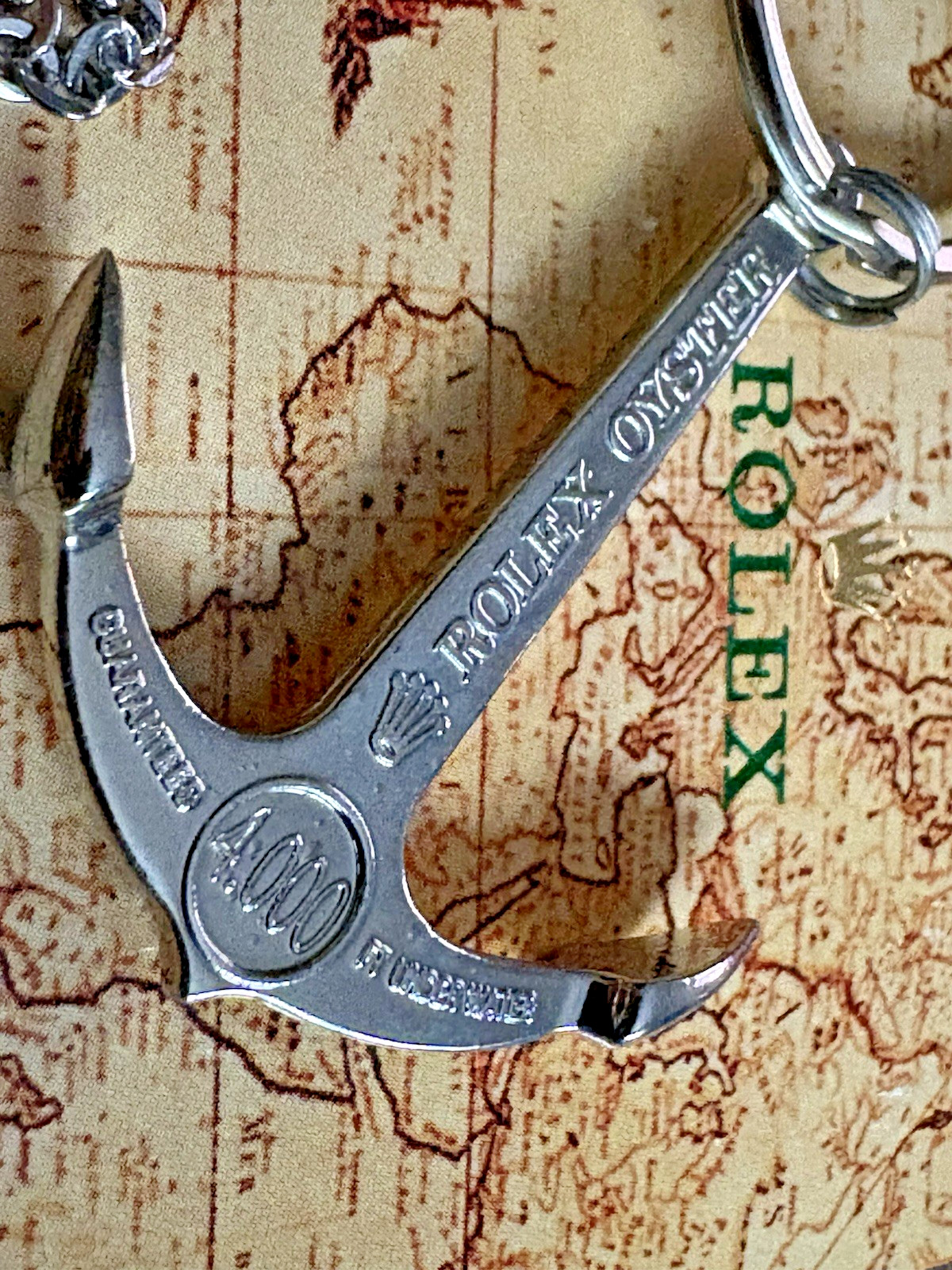 ROLEX SEA DWELLER Anchor 1220 Metres 4000 Ft 16600 16660 TRIPLE SIX SEADWELLER