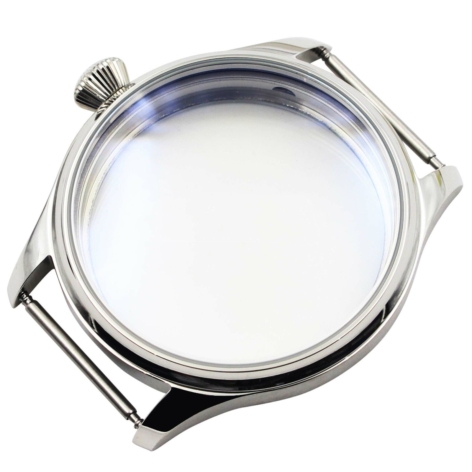 22mm Stainless Steel Watch Case For Seagull ST3600/ST3621 ETA 6497/6498 Movement