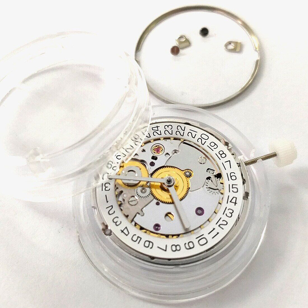For ETA 2824-2 SELLITA SW200 White 3H Mechanical Watch Clock Automatic Movement