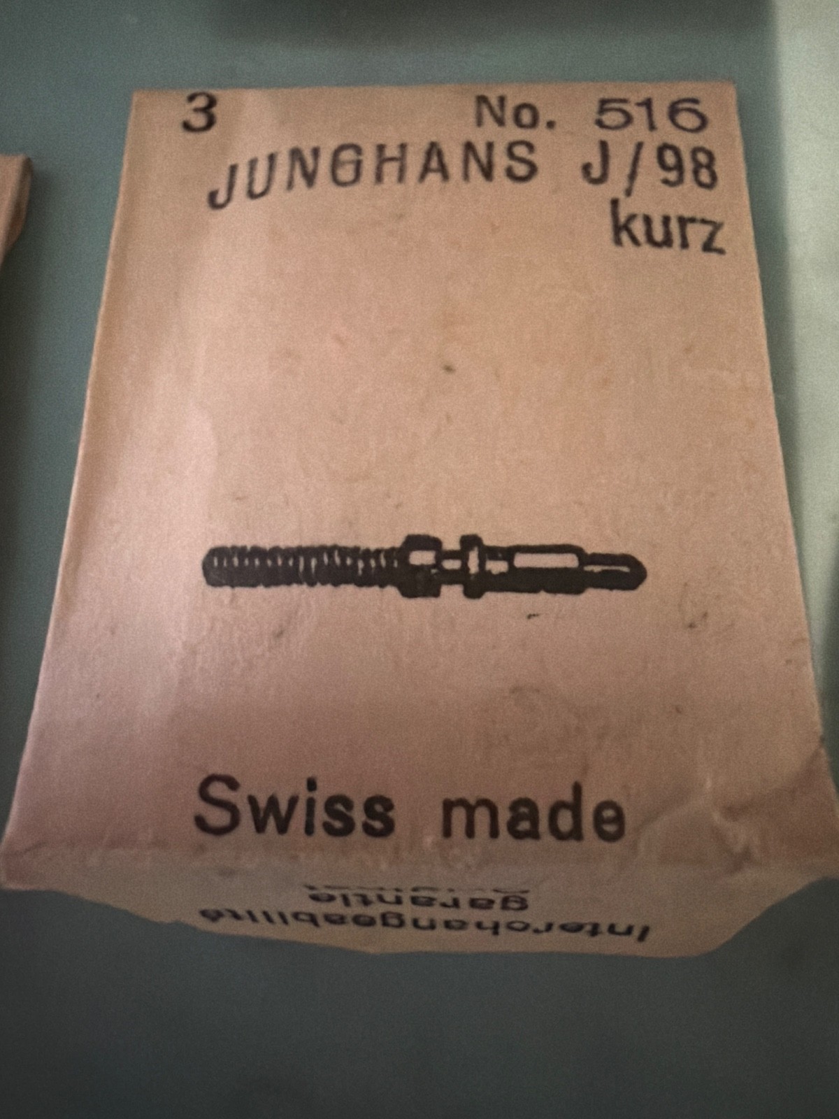 Winding Stem Various Calibers NOS (1) Stem OMEGA – PUW – VALJOUX – PESEUX – MIDO