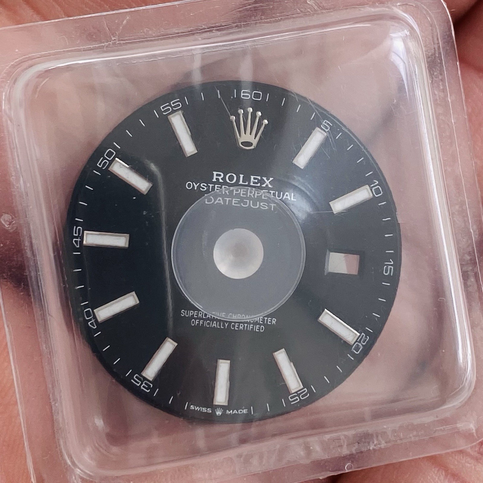 Rolex NOS Black Dial For Datejust 41mm Model Ref 126300 & 126334