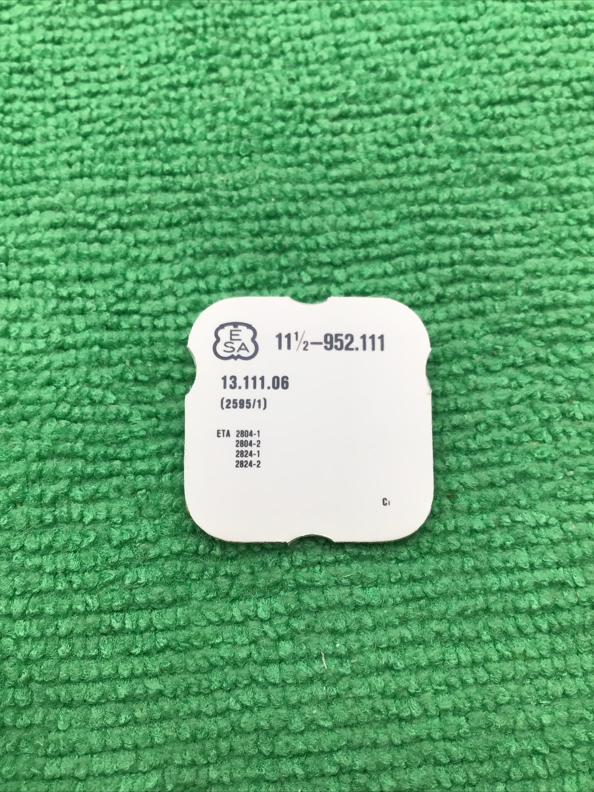 ESA 952.111 Watch Part 2595/1, X7372