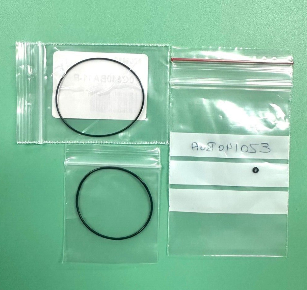 SEIKO SAMURAI SNM009 SNM011/15/17/31/33 (BEZEL/CASE-BACK/STEM) 3PC GASKET NEW