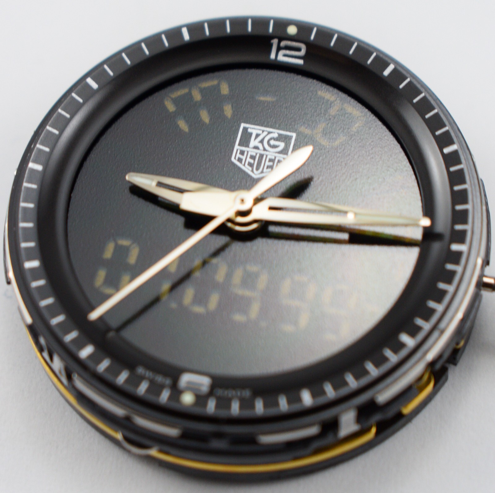 Tag Heuer Kirium Formula 1 F1 Digital Analog Movement Dial Hands CL111A New