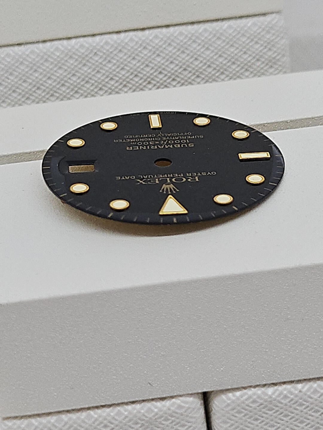 Rolex Dial , Insert ,Hands, Submariner 16808 ,Tritium, Glossy, New old Stock ,
