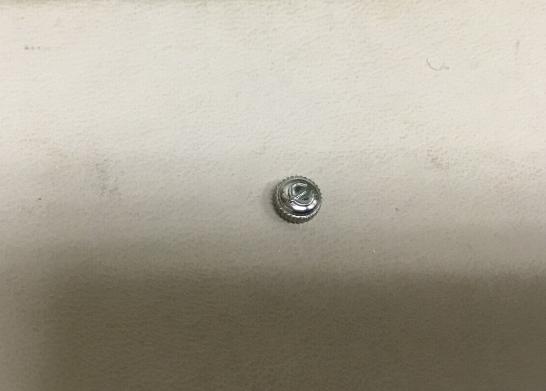 ELGIN CROWN 4.60 MM TAP 10 TUBE 2.25 MM SILVER COLORED