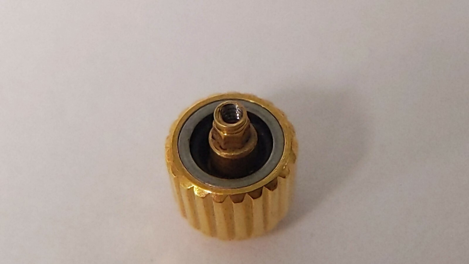 Swiss Made FOR Tag CROWN S/S yellow screwdown type 4.9mm diameter w tube 5126 Y