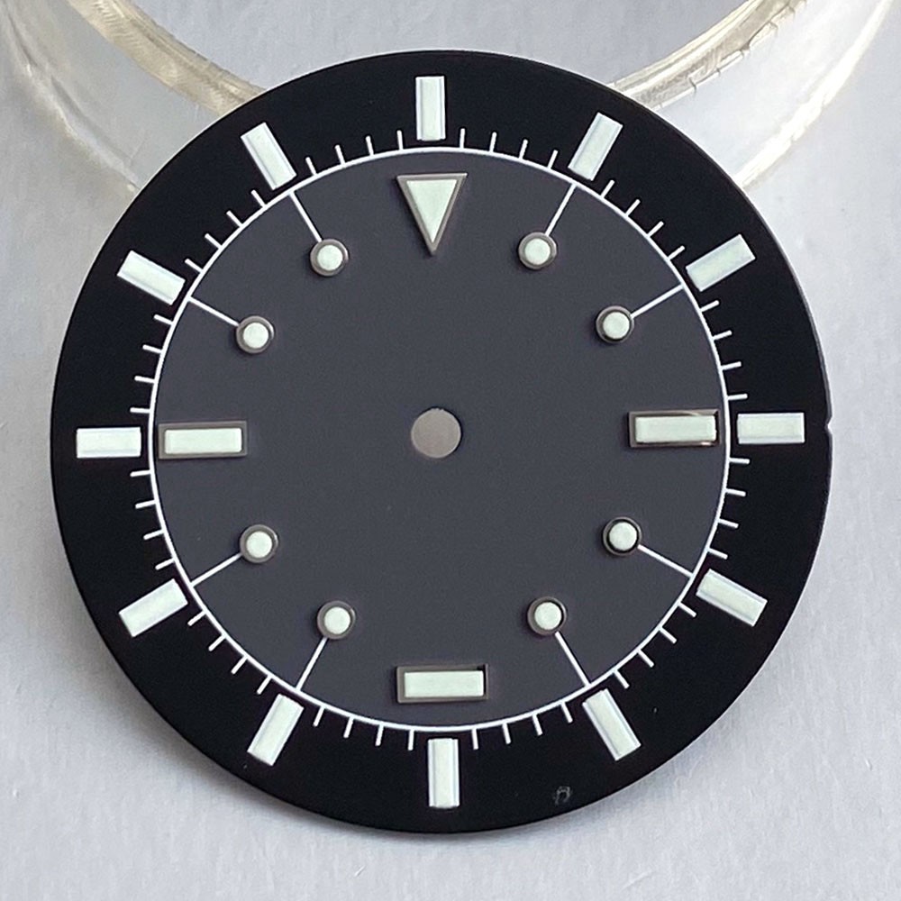 Tandorio Mod NH35 Watch Dial Replacement Parts For NH35/PT5000/Miyota 33.5mm