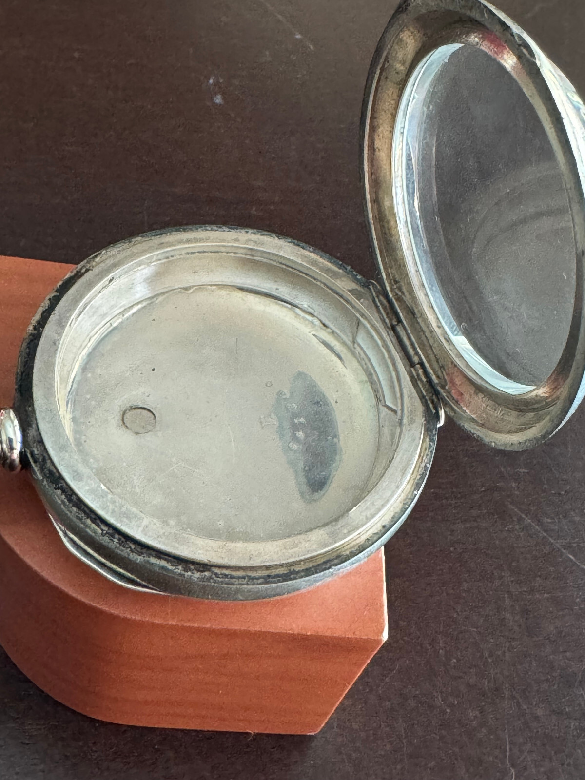 VINTAGE 18 SIZE COIN SILVER DUEBER POCKET WATCH CASE, KEY WIND/KEY SET