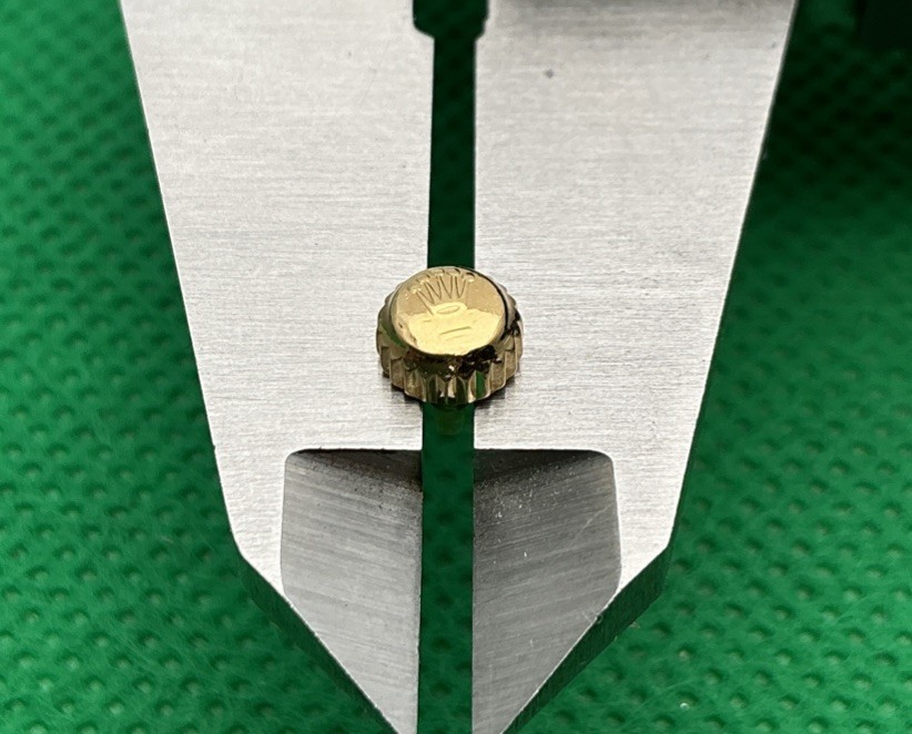 Genuine Rolex B24-530-8 18k Yellow Gold 5.3mm Winding Crown Refurbished (J19)
