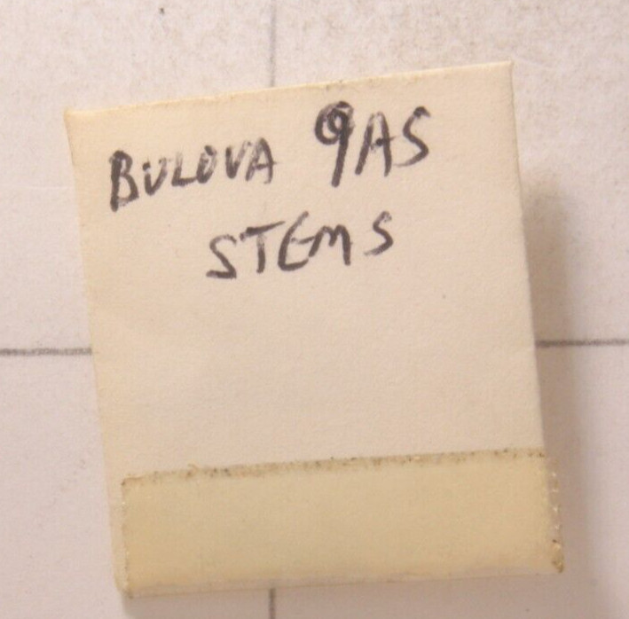 Bulova watch stem 9AS Bestfit # 200/43 AS 1323