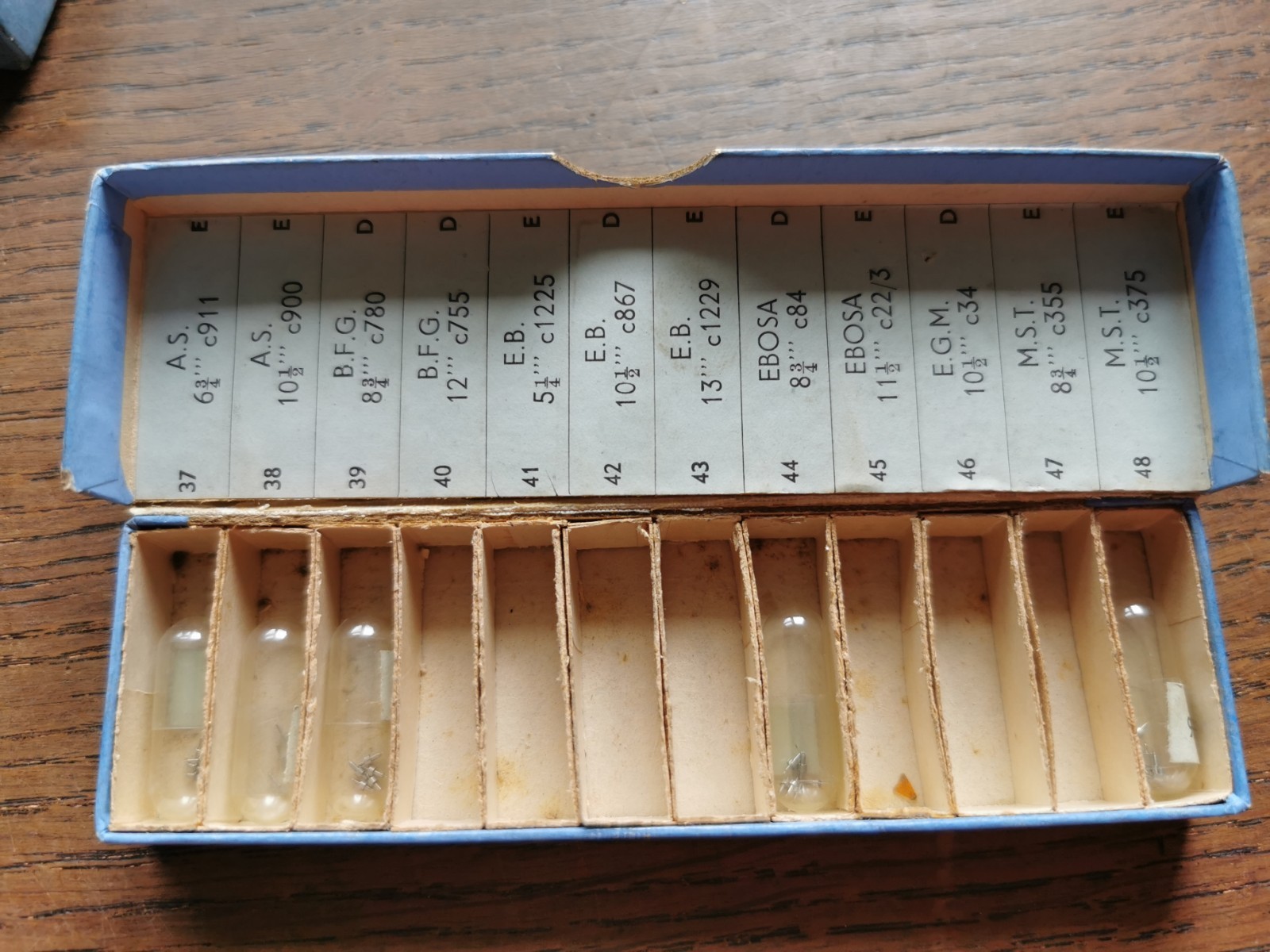 Roskopf Balance Staffs, New Old Stock, Watchmaker Parts #R800