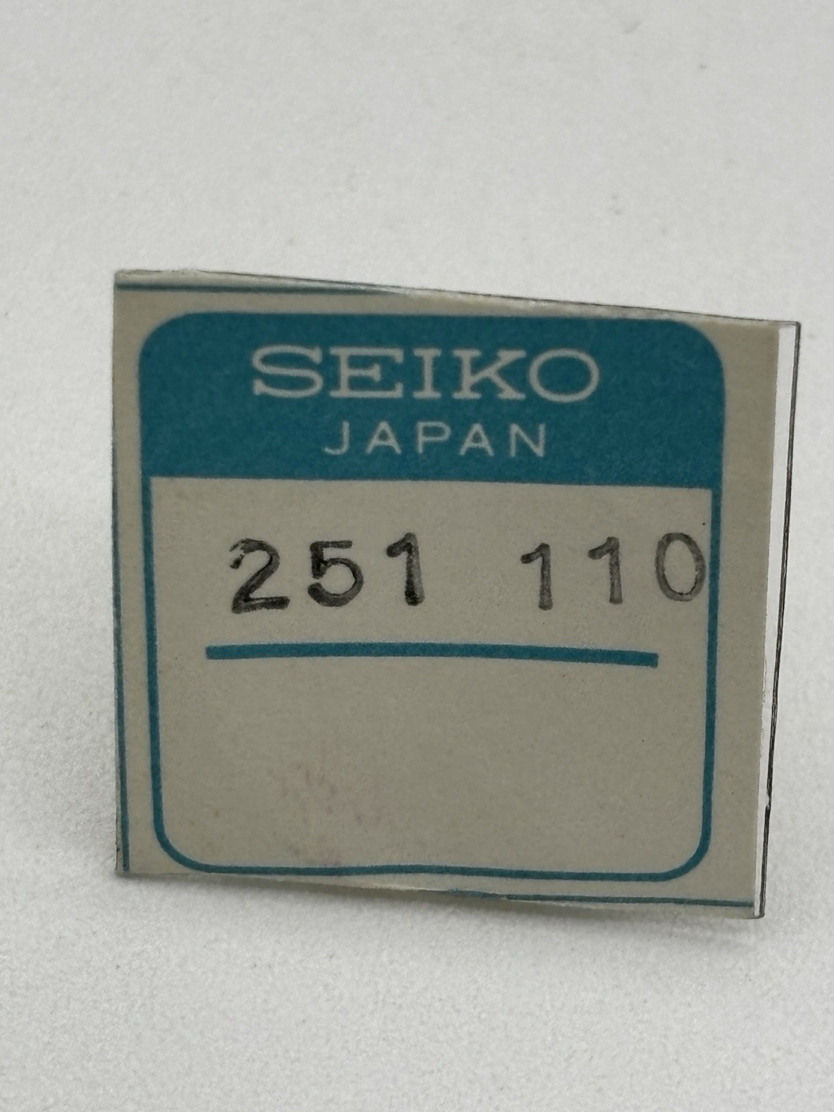 Seiko 251 110 Part Vintage Sealed
